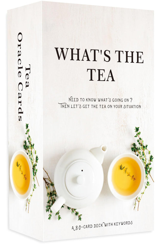 GZXINKE What's The Tea? deck cover for relationship energy readings.