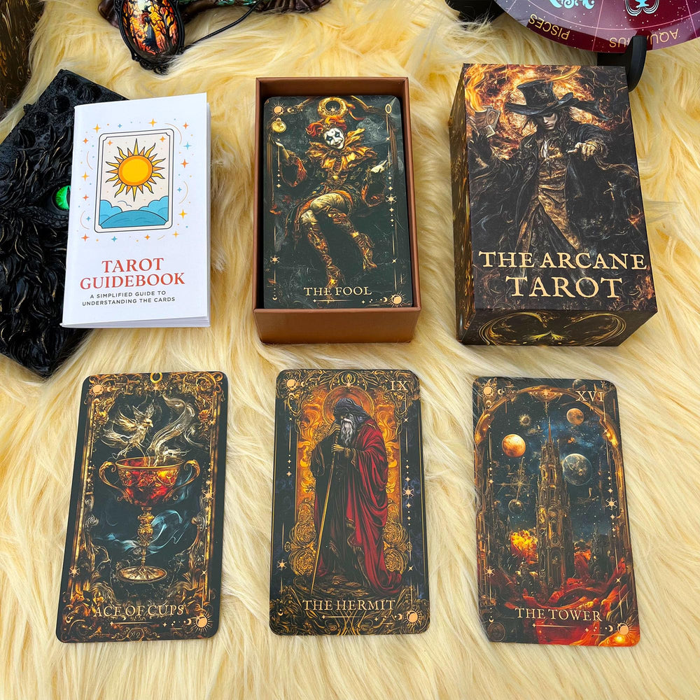 GZXINKE tarot deck back design featuring intricate gothic motifs for atmospheric divination.