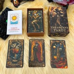 GZXINKE tarot deck back design featuring intricate gothic motifs for atmospheric divination.