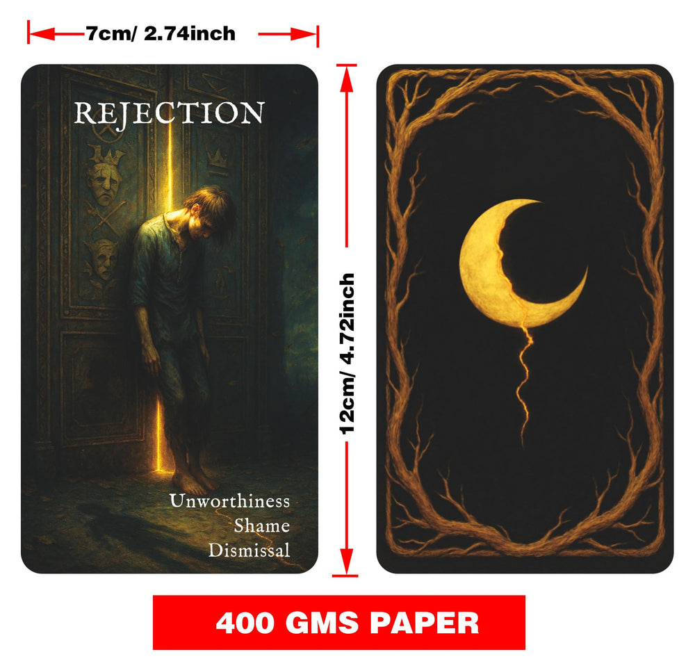 GZXINKE Shadow Work Deck card-illustration-04 beginner-friendly artwork for readers