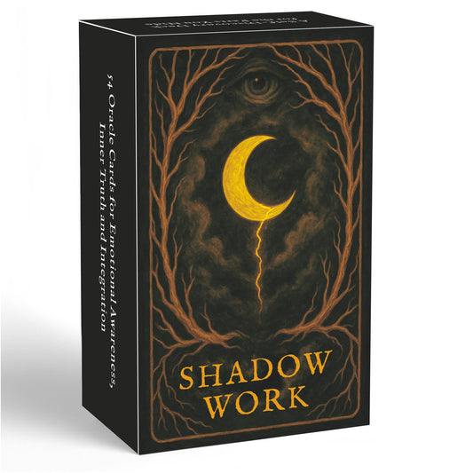 GZXINKE Shadow Work Deck cover image showcasing inviting design for mindful self-discovery