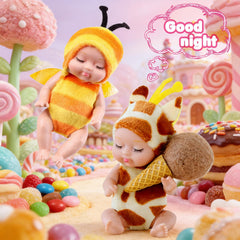 Haawooky rabbit costume mini dolls foster cozy narratives and empathy through play.