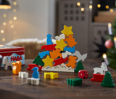 HABA squirrel piece adds whimsy to the mountain stacking