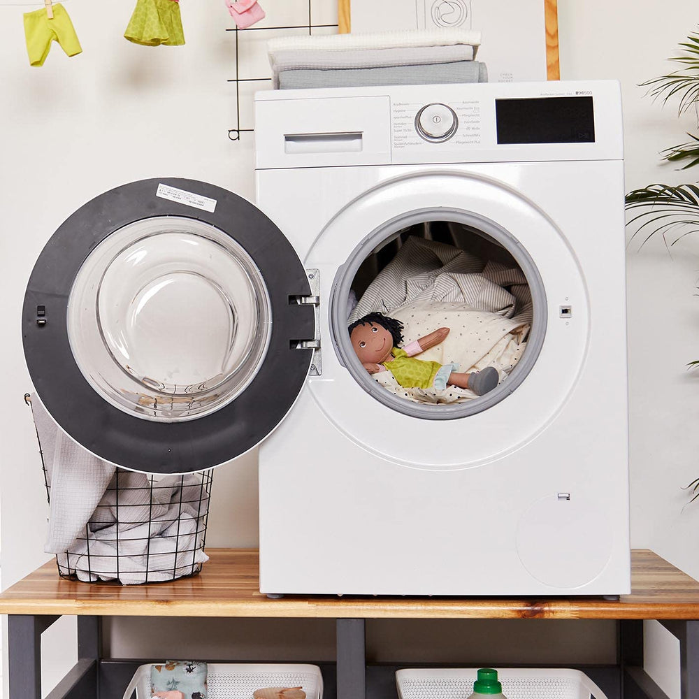 HABA Cari compact size travels well for on the go pretend play.
