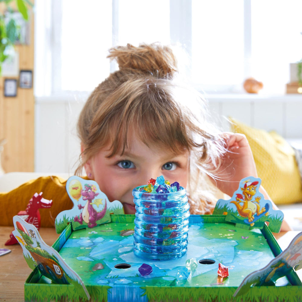 HABA Dragons Breath quick setup makes it easy to start a game after chores