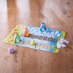 HABA Go, Go Little Penguin six wooden penguins for small hands