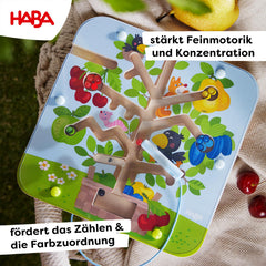 HABA Montessori-inspired fine-motor board for dexterity development