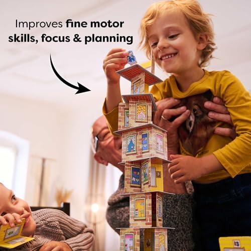 HABA Rhino Hero Award-Winning Game: trusted design recognized with kid-friendly accolades.