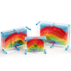 Hacaroa 3D Pin Art desk display adds playful color