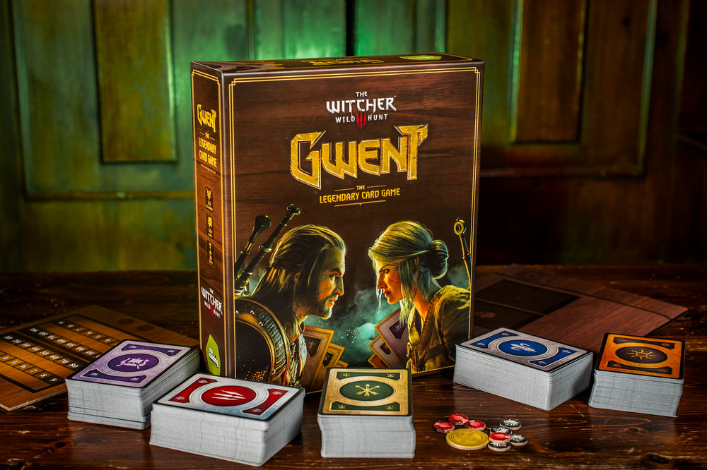 Hachette Boardgames Gwent strategy and bluffing foster engaging competition and decisions.