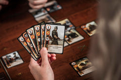 Hachette Boardgames Gwent is portable and surface-flexible for on-the-go play.