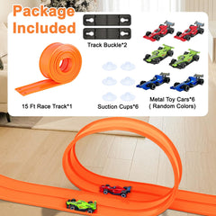 HACOCOLA portable playset for indoor and outdoor racing adventures.