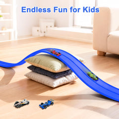 HACOCOLA portable, flexible track ideal for travel.