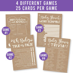 Hadley Designs 25-card-per-game set designed for intimate gatherings.