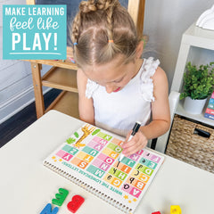 No-screen learning with Hadley Designs tracing book keeps kids engaged offline