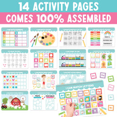 Hadley Designs Interactive pieces set supports fine motor development during play