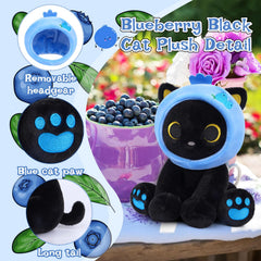 Hagusahuo Blueberry headpiece removable, offering two playful looks.