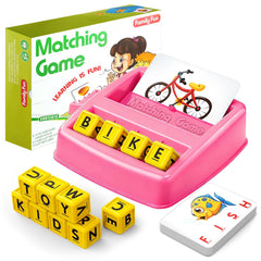HahaGift educational letter matching cards promote early word recognition and playful learning.