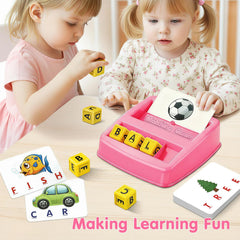 HahaGift learning tray and cards organize activities for focused, kid-friendly practice.