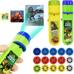 HahaGo Torch Projector dinosaur scene for imaginative bedtime stories