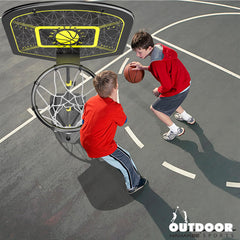 HAHAKEE pump and toddler basketball included for quick setup.