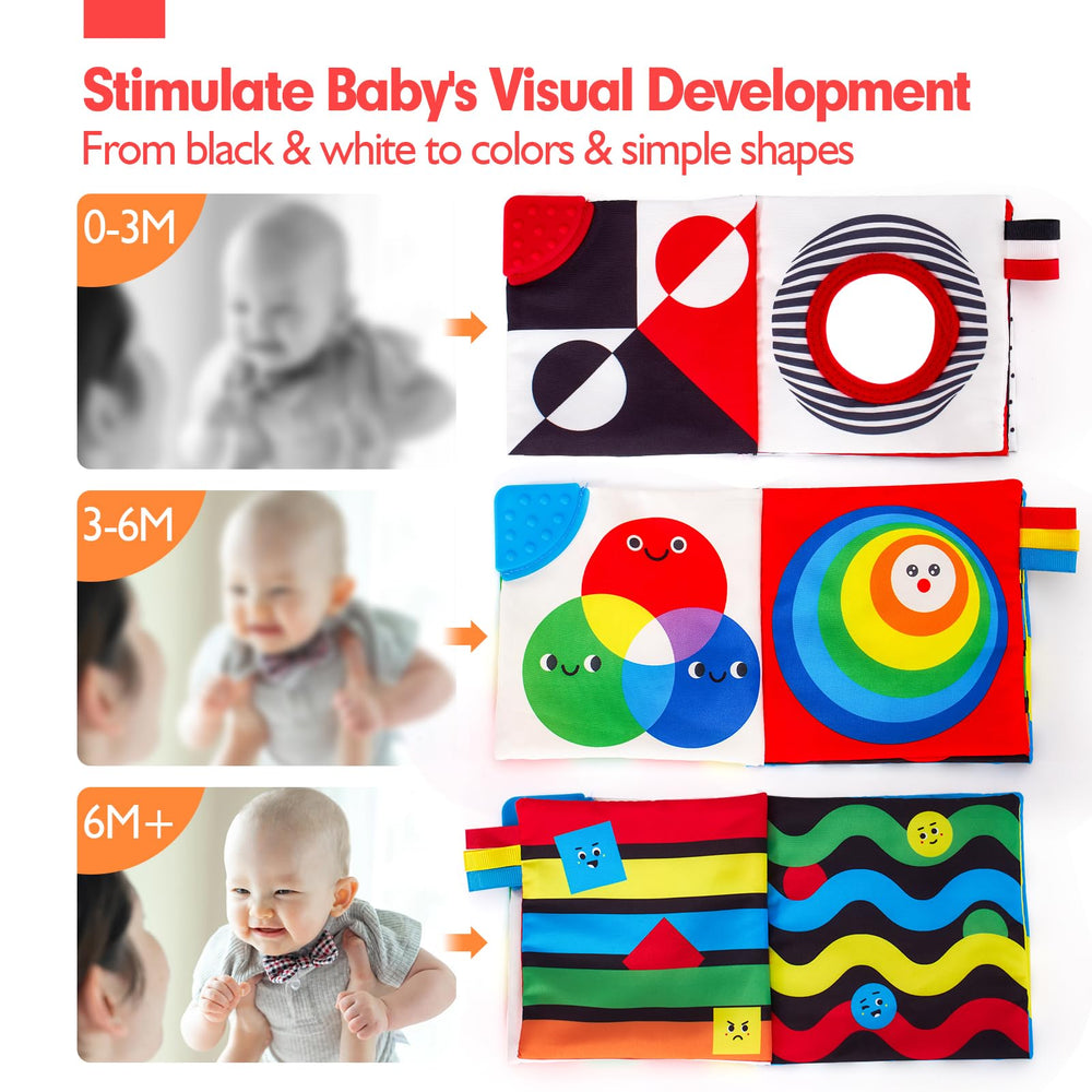 Hahaland crinkle papers provide tactile feedback during grasping and fine motor play.