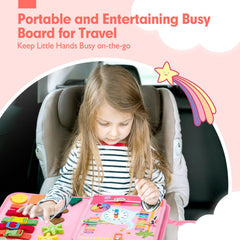 Hahaland Busy Board days, weeks, and months activity builds routine awareness.