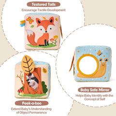 Hahaland crinkle tissue texture detail for auditory sensory stimulation