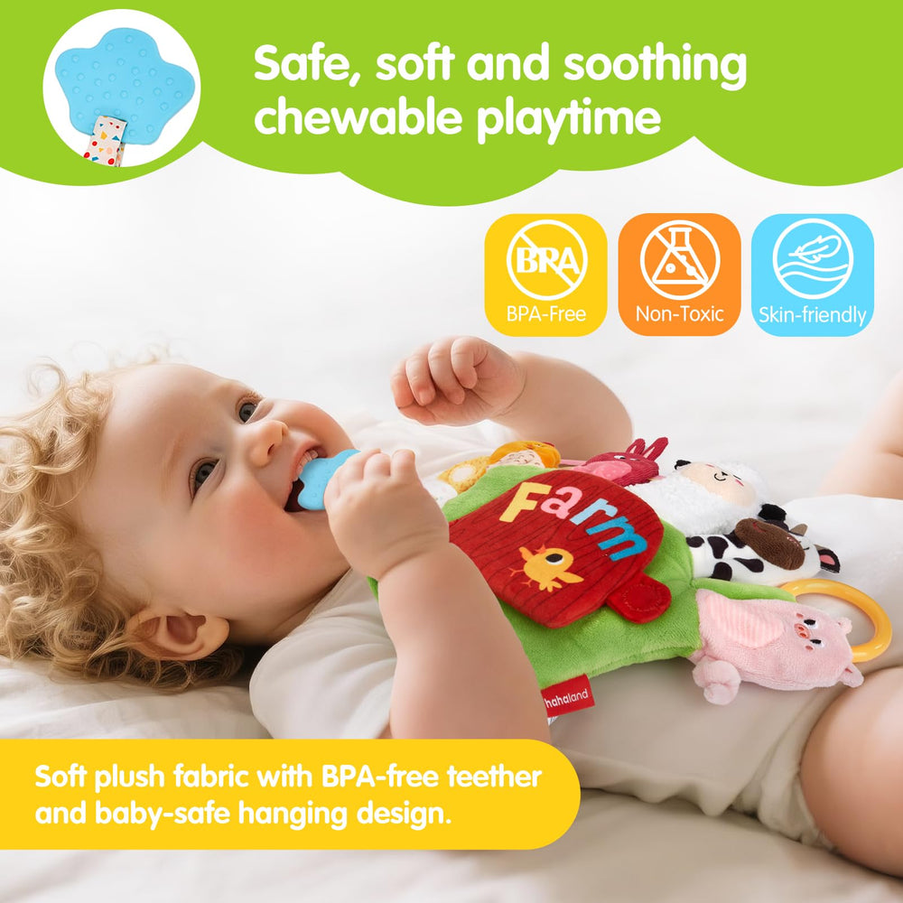 Hahaland pig tail pull promotes hand strength and coordination