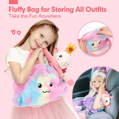 Hahaland unicorn accessories set for coordinated pretend play.