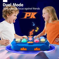 Hahaland Whack-a-Mole duel mode invites two children to race to the button