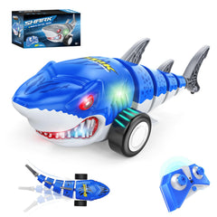 HAHAone RC Shark Car with swinging tail for agile turns during play
