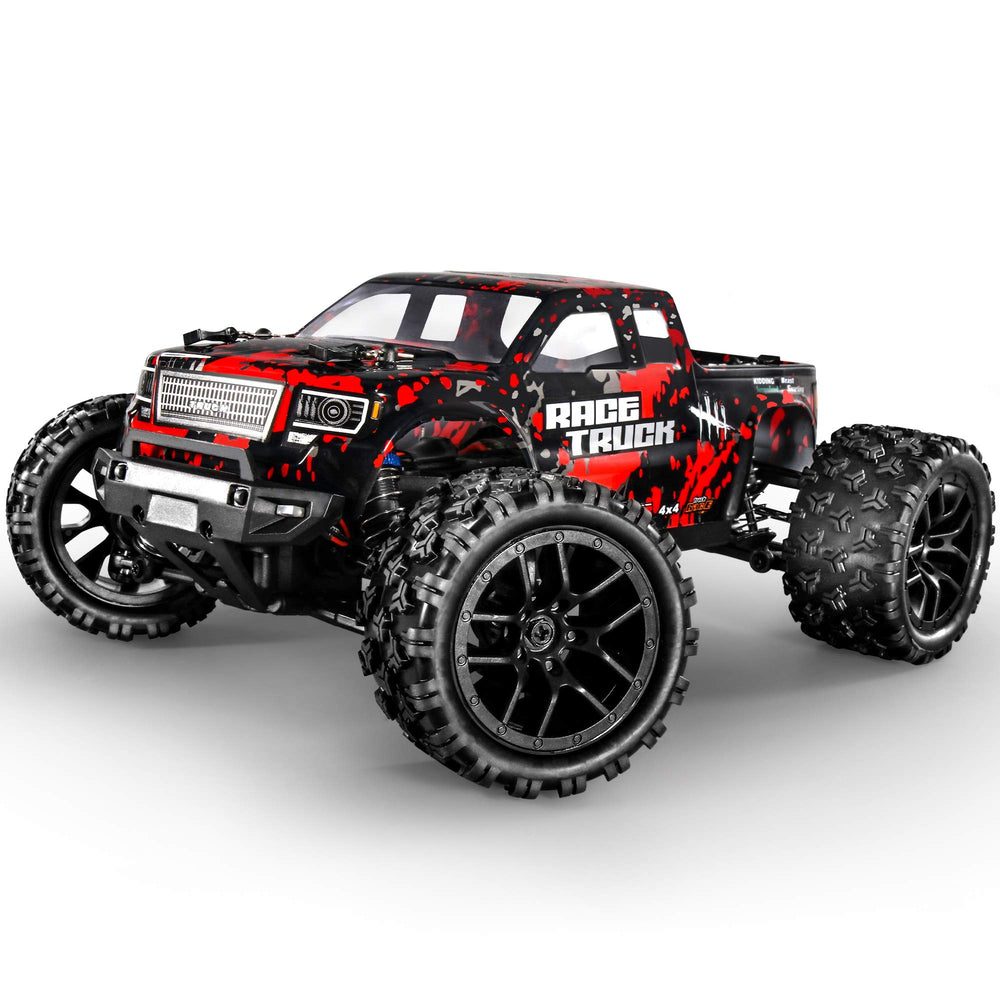 HAIBOXING 1:18 all-terrain RC car high-grip off-road tires in action
