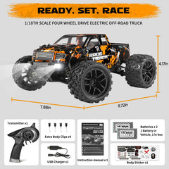 HAIBOXING 18859 chassis detail reveals reinforced frame and durability
