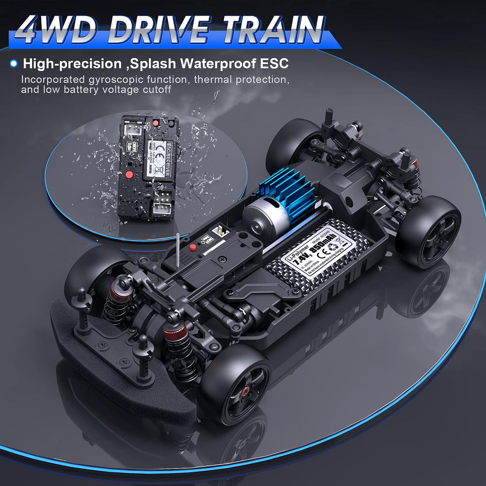 HAIBOXING 2197 battery pack with dual 850mAh cells for extended sessions.