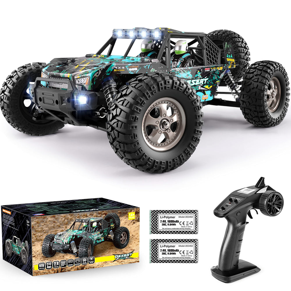 HAIBOXING 2995 truck side view for off-road action and stability