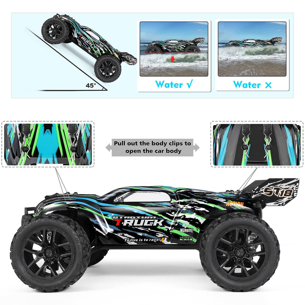 HAIBOXING Hailstorm mud splash test, reliable performance in wet conditions