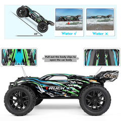 HAIBOXING Hailstorm mud splash test, reliable performance in wet conditions