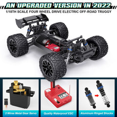 HAIBOXING Hailstorm off-road action, high-speed thrills on dirt and grass