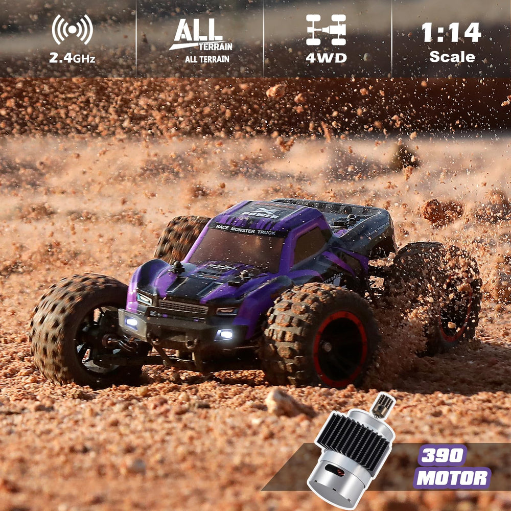 HAIBOXING HBX2105 top view reveals dual batteries for extended runtime.