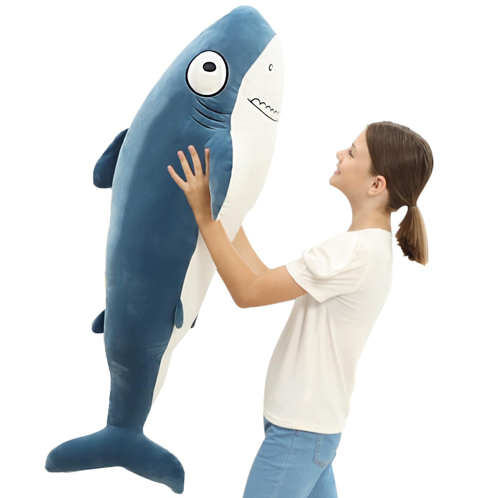 HAIJUNYA soft shark plush care tips help with easy maintenance.