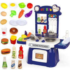 HaiLeTao kitchen set sink with running water for pretend washing and cooking