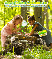 HAIMST butterfly net for kids, safe insect catching.