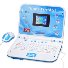 HAIOUMM educational laptop enabling bilingual practice with 124 learning modes.