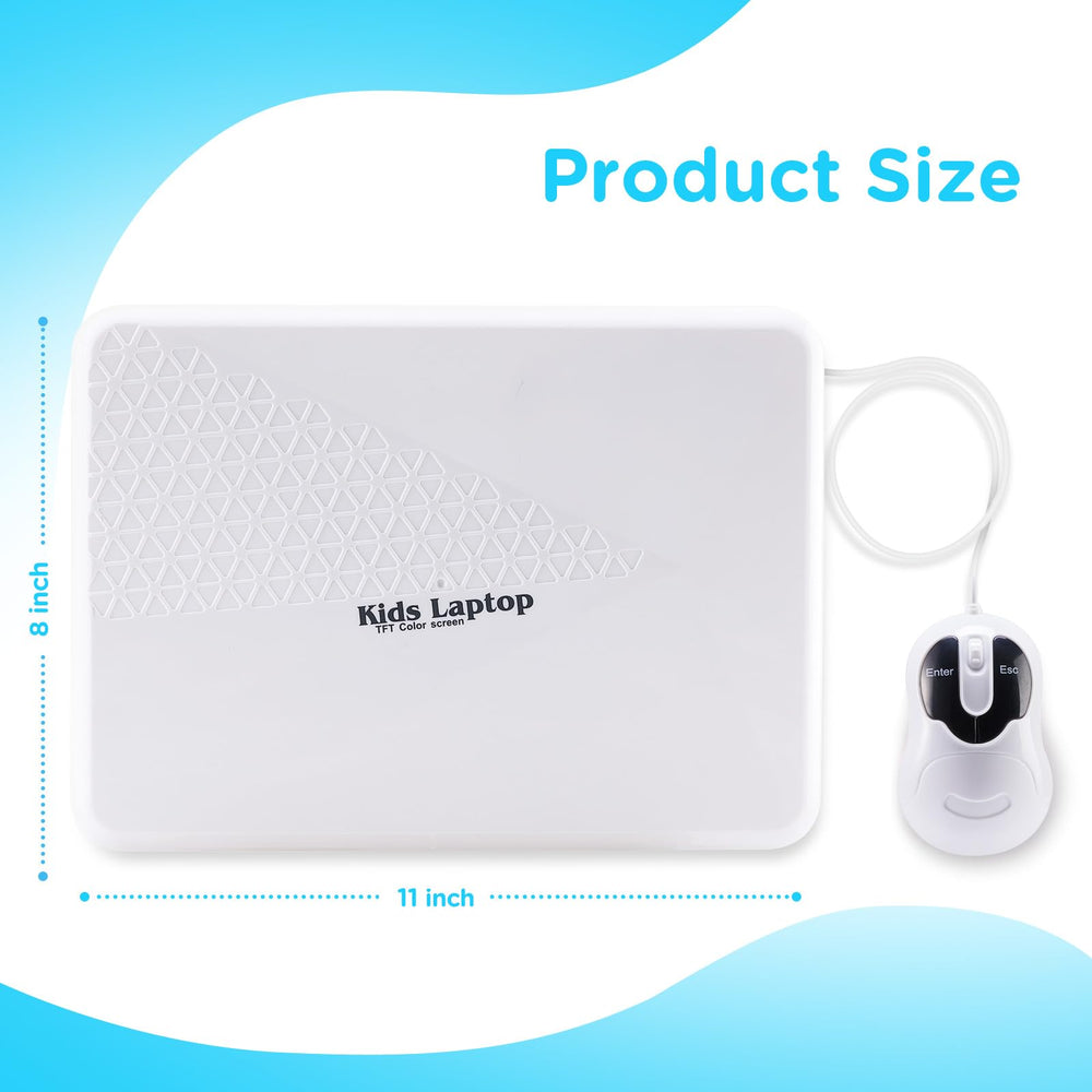 HAIOUMM Kids Laptop ergonomic design and slim profile for comfortable use