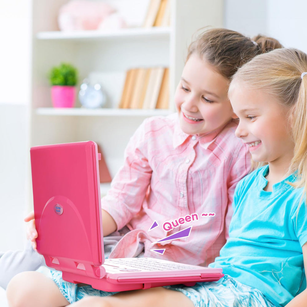 HAIOUMM Kids Educational Laptop's logic and memory games boost thinking skills