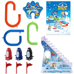 Haktoys Arctic Fun Penguin Music Switch enables quiet, versatile play.