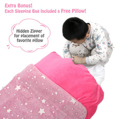 Hallo Bunny machine washable sleeping bag for quick cleanup