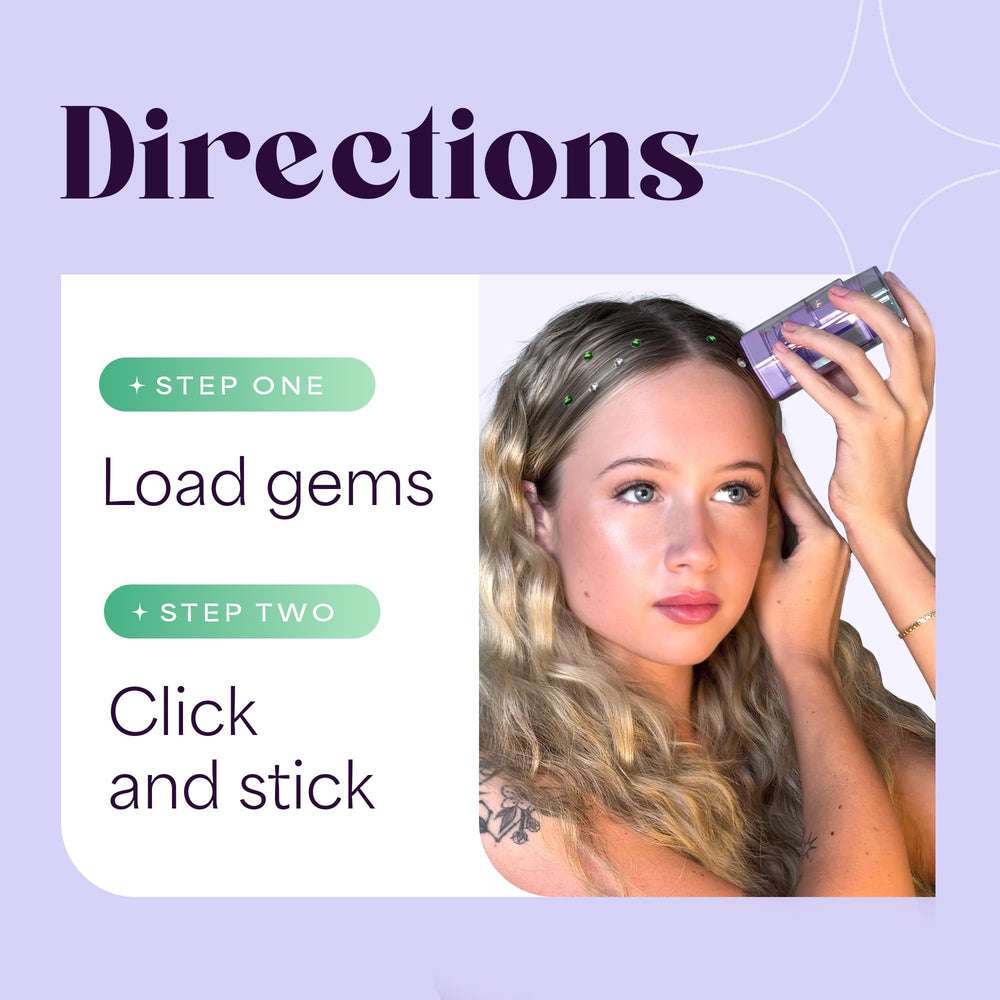 Hally Hair adhesive removal is easy by combing strands.