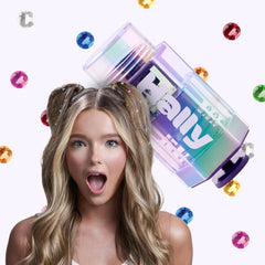 Hally Hair easy removal with a light comb leaves minimal cleanup